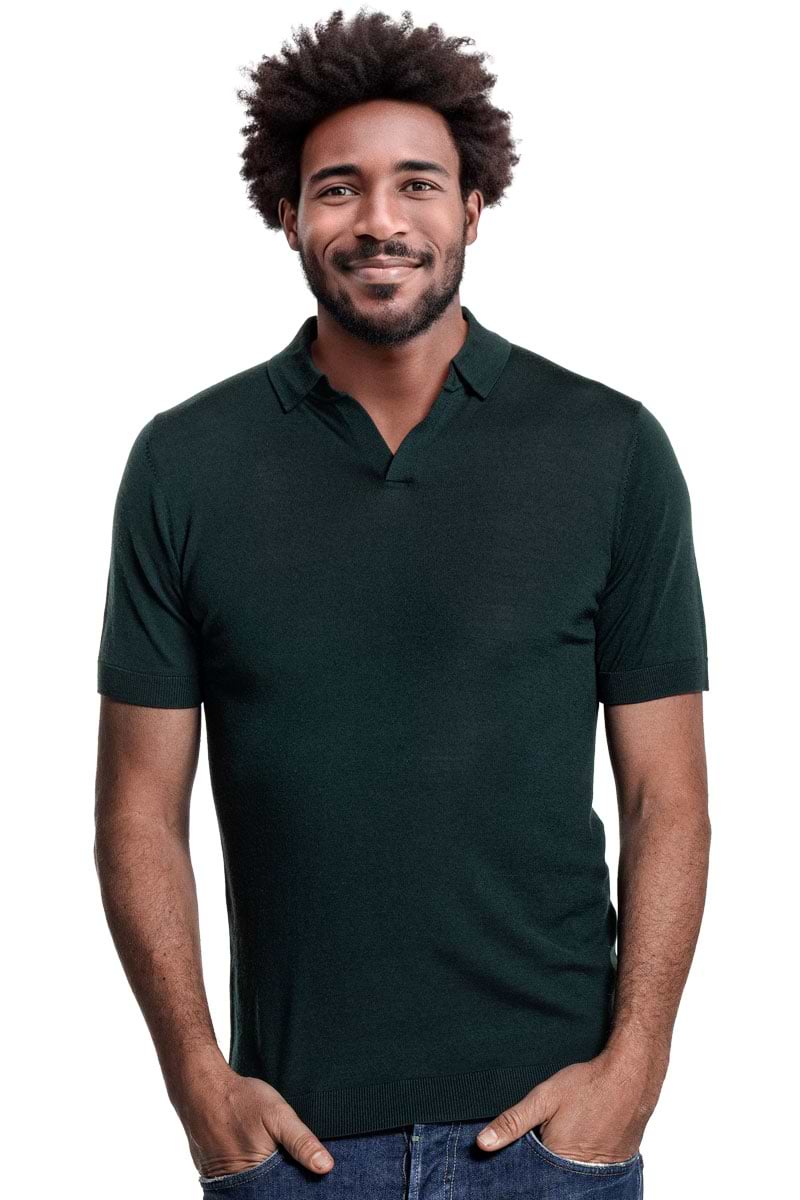 Riva Short Sleeve Very Dark Green