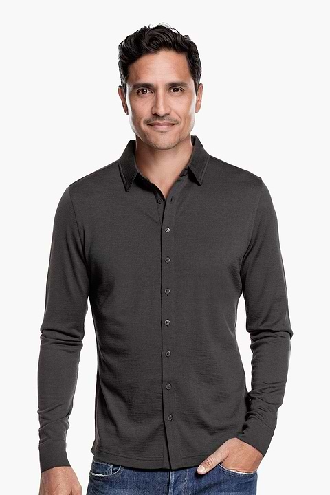 Joe Shirt Button Up Bold Eagle - Base Image