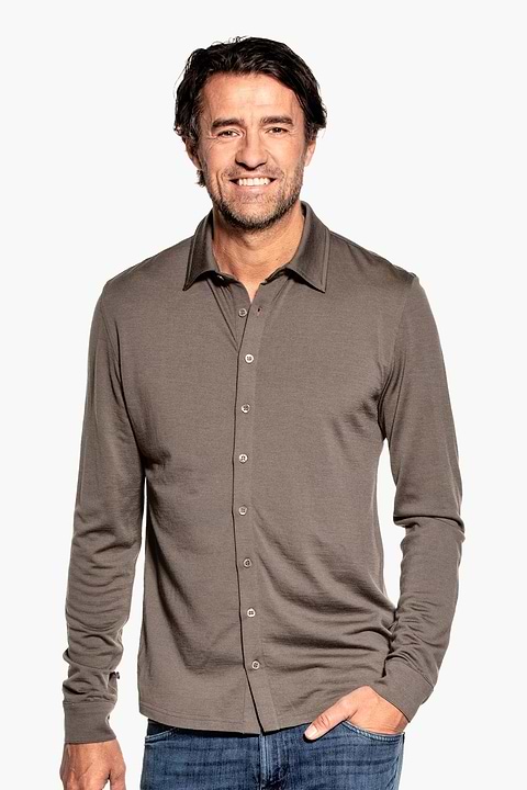 Joe Shirt Button Up Military - Base Image