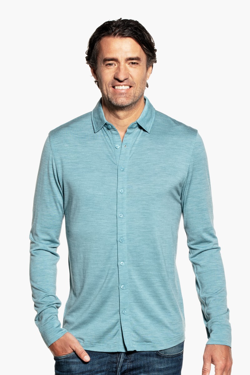 Joe Shirt Button Up Mythos Blue