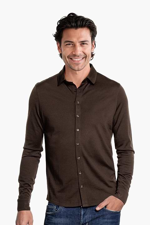 Merino wool dress shirt for men, in 11 colours | Joe Merino