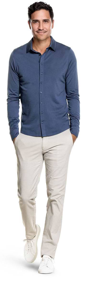 Shirt Button Up Noordzee