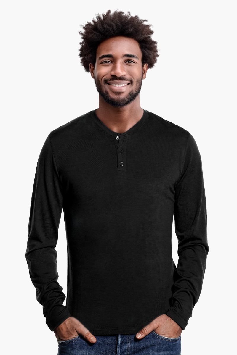 Shirt Henley Long Sleeve | Joe Merino