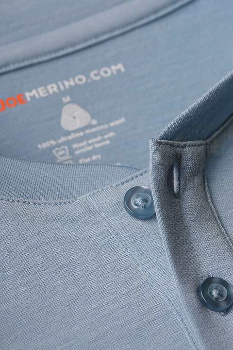 Shirt Henley Short Sleeve Fontainebleau - Base Image