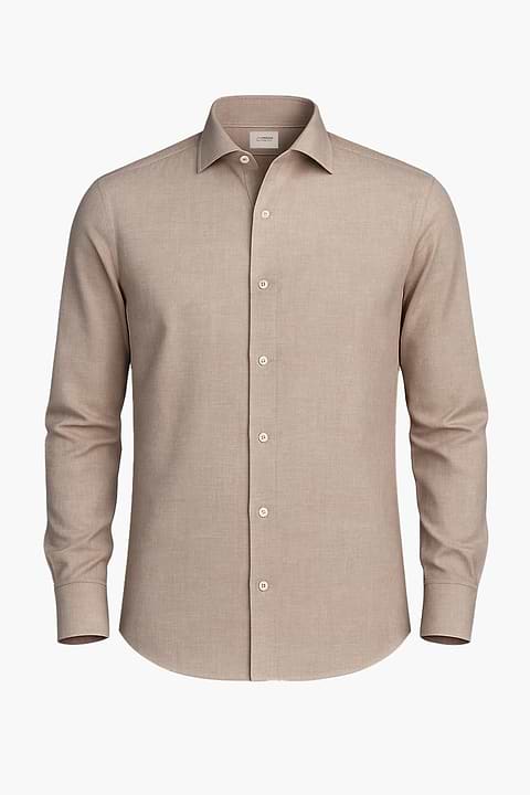 Wool Linen Shirt - Shirts