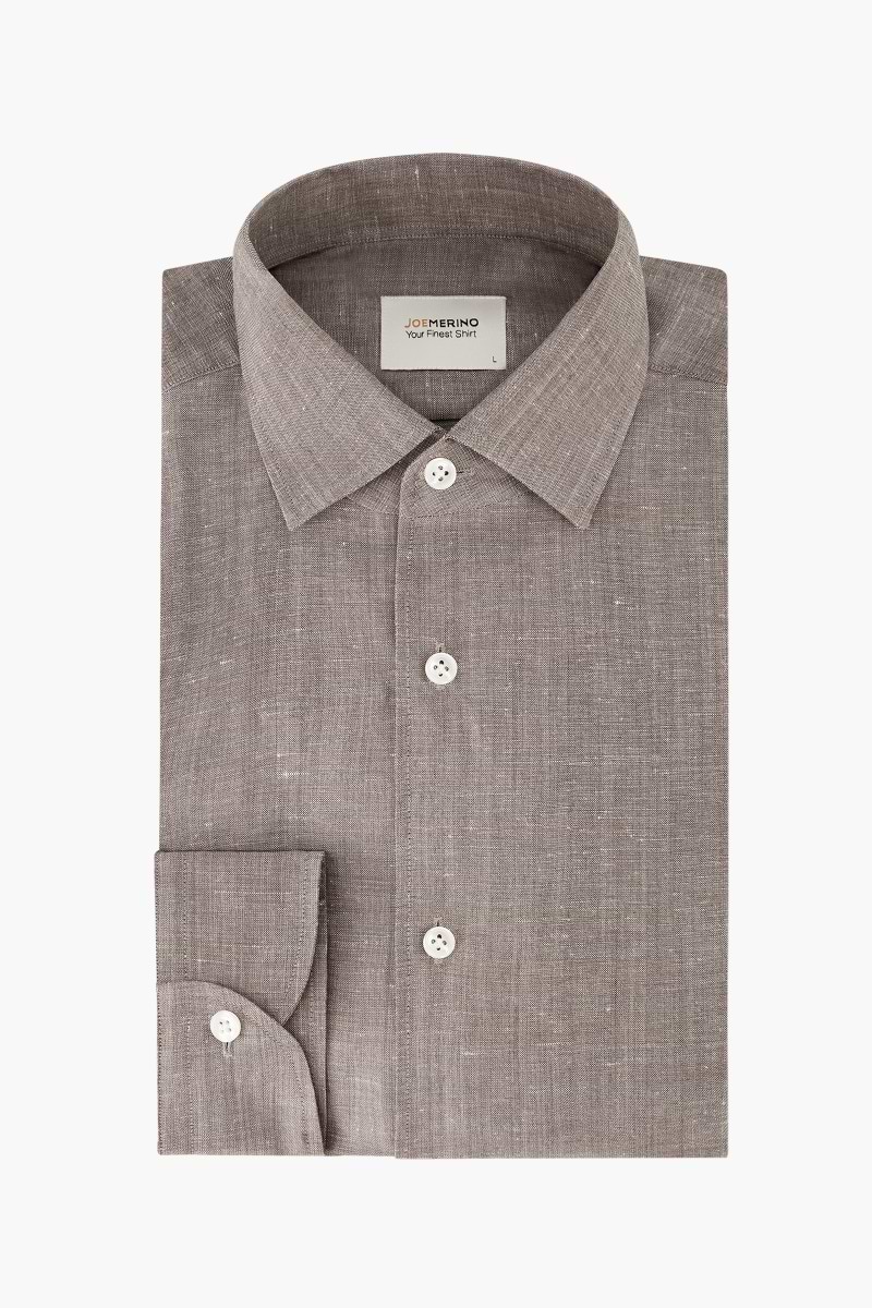 white christmas dresses Grey Birdseye Dress Shirt 20.5 / 38/39 main image 0