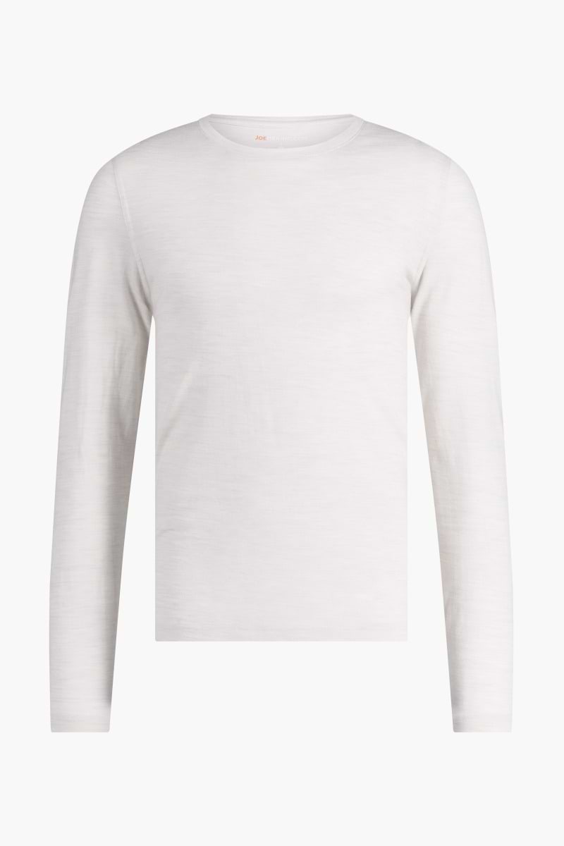 Shirt Long Sleeve Sand White