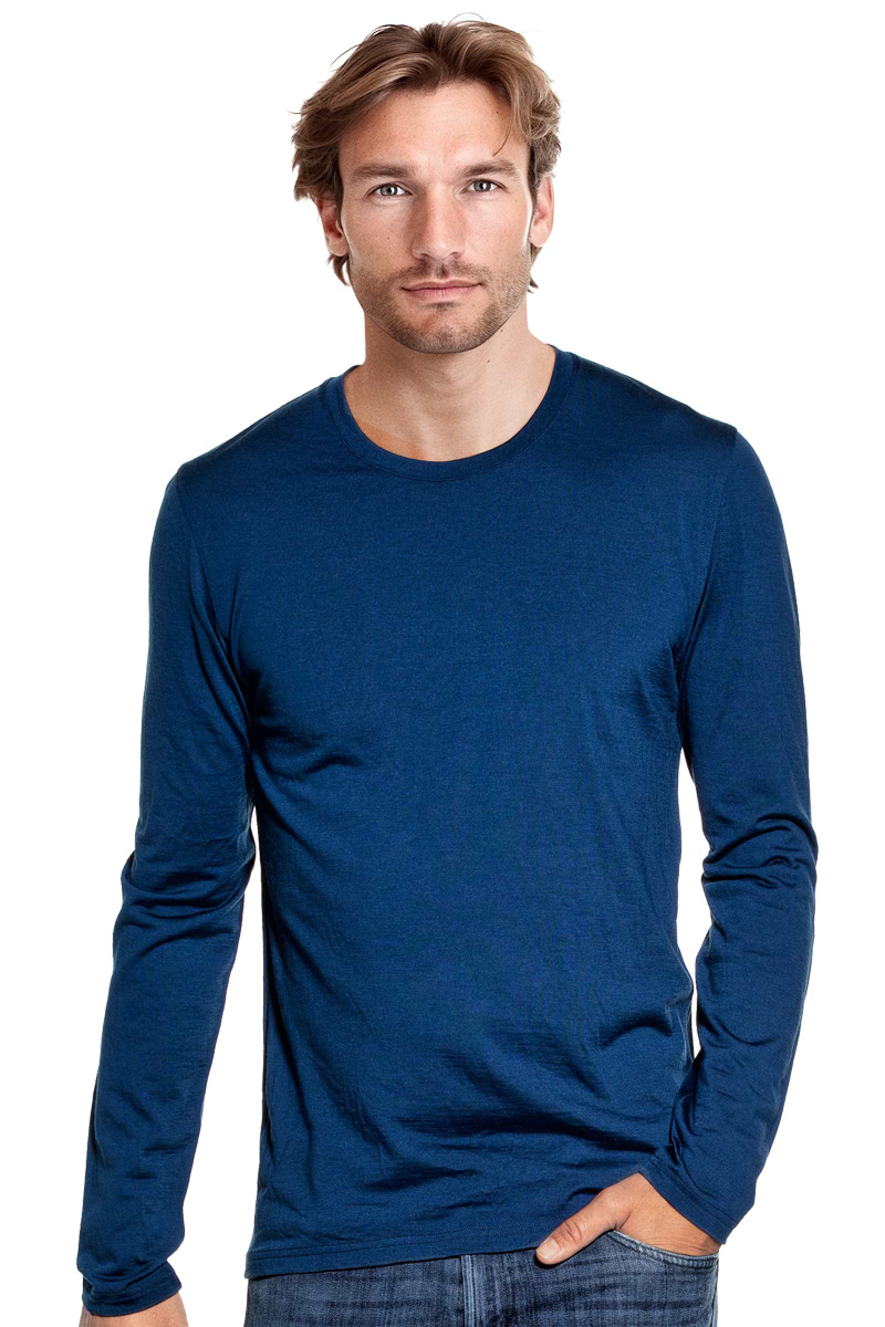 Shirt Long Sleeve Bright Blue