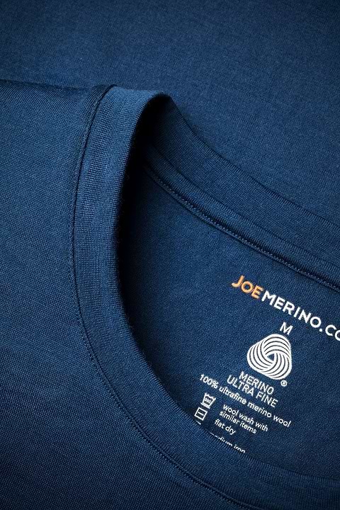 Shirt Long Sleeve Bright Blue - Base Image