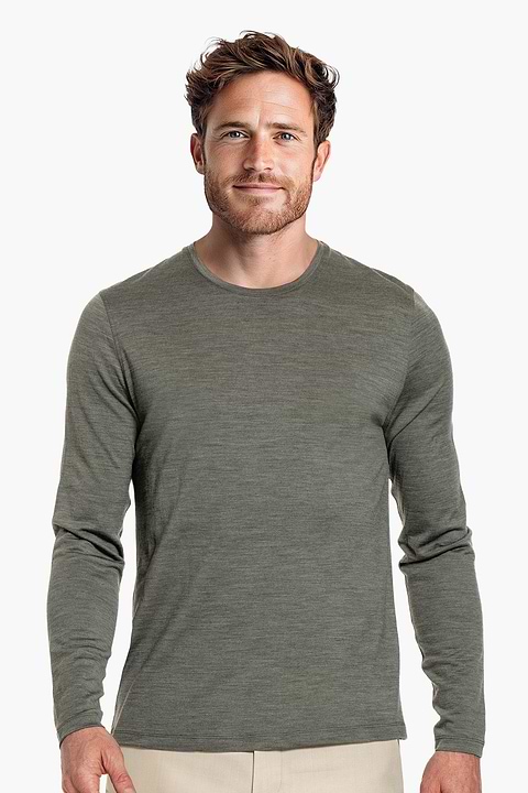 Shirt Long Sleeve Million Dollar Green - Base Image