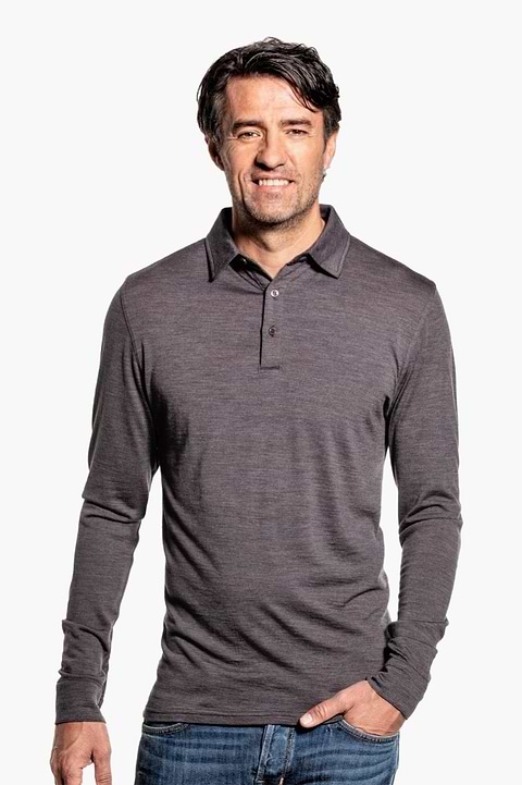 Shirt Polo Long Sleeve Interesting - Base Image