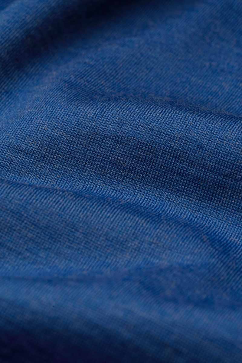 Shirt Polo Short Sleeve No Buttons Royal Blue