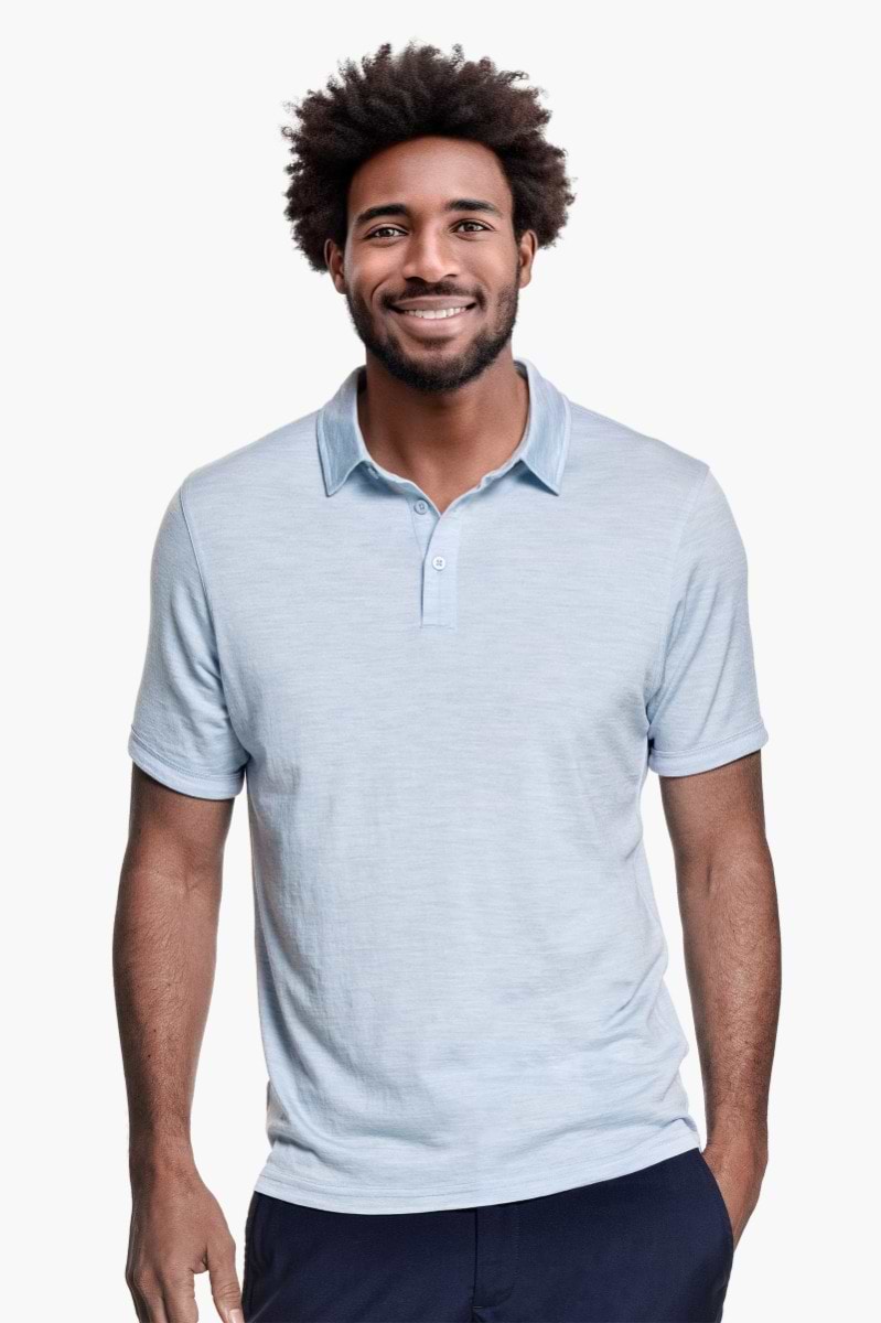 Joe Shirt Polo Short Sleeve Blue Argentina