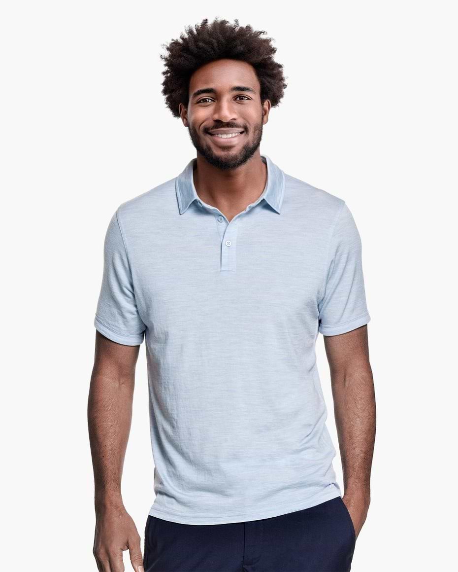 Joe Shirt Polo Short Sleeve Blue Argentina