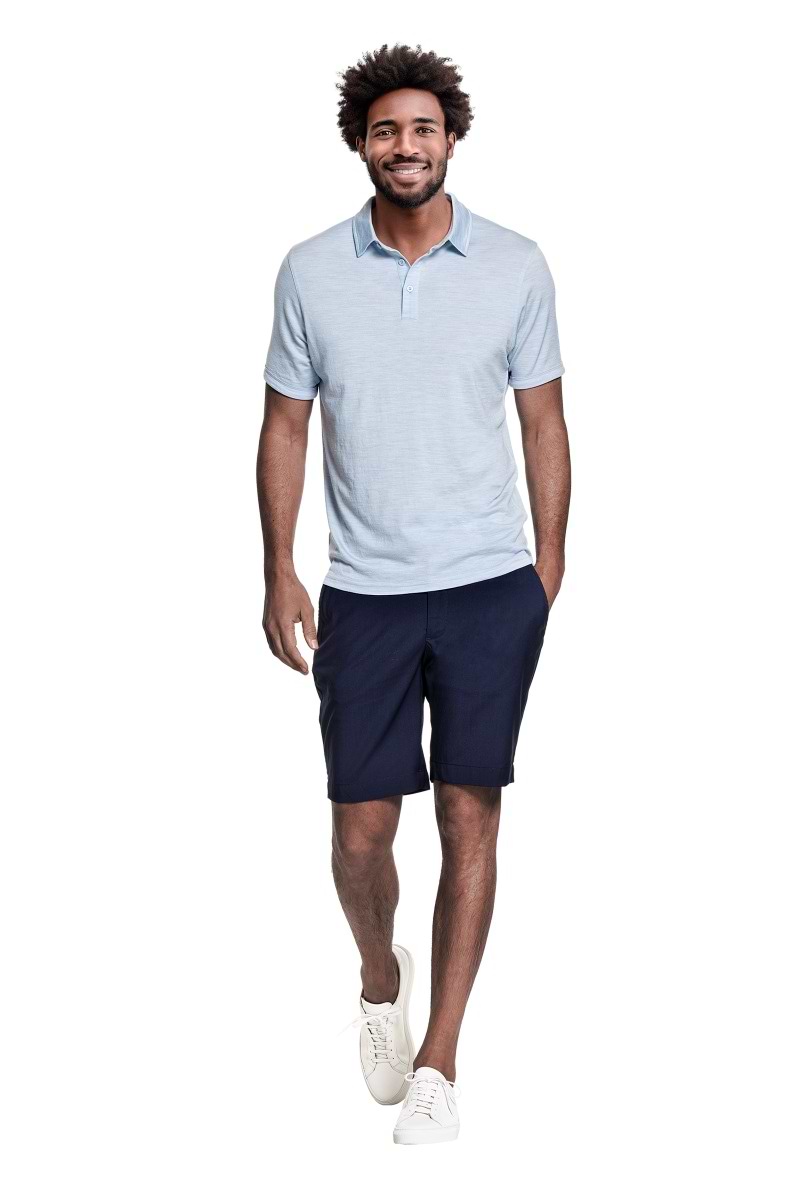 Joe Shirt Polo Short Sleeve Blue Argentina