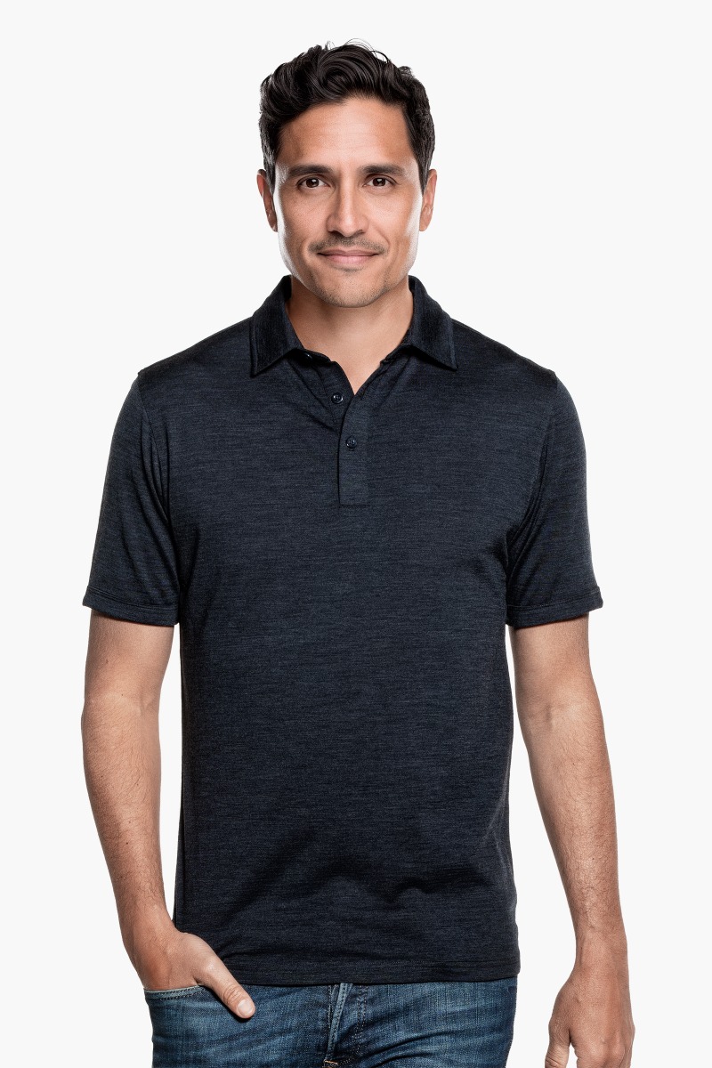 Joe Shirt Polo Short Sleeve Blue Whale