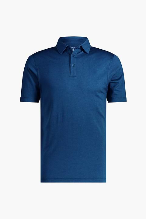Shirt Polo Short Sleeve Bright Blue - Base Image