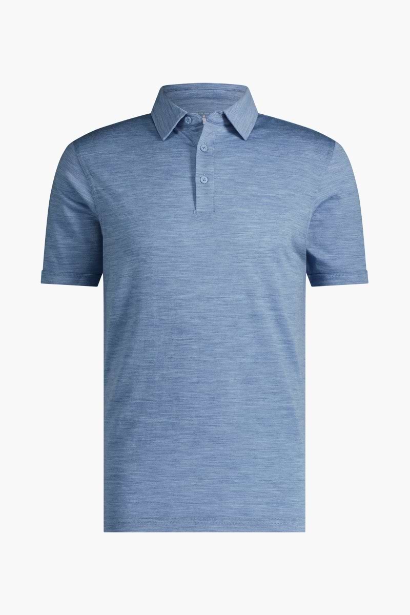 Shirt Polo Short Sleeve Ice Blue