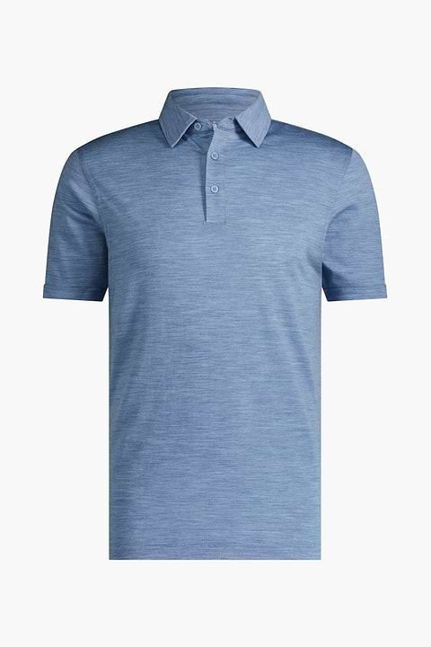 Shirt Polo Short Sleeve Ice Blue - Base Image