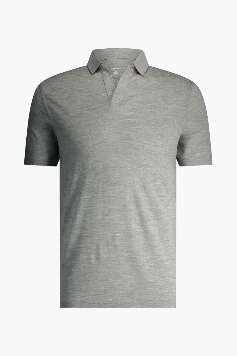 Shirt Polo Short Sleeve No Buttons Hazy Green