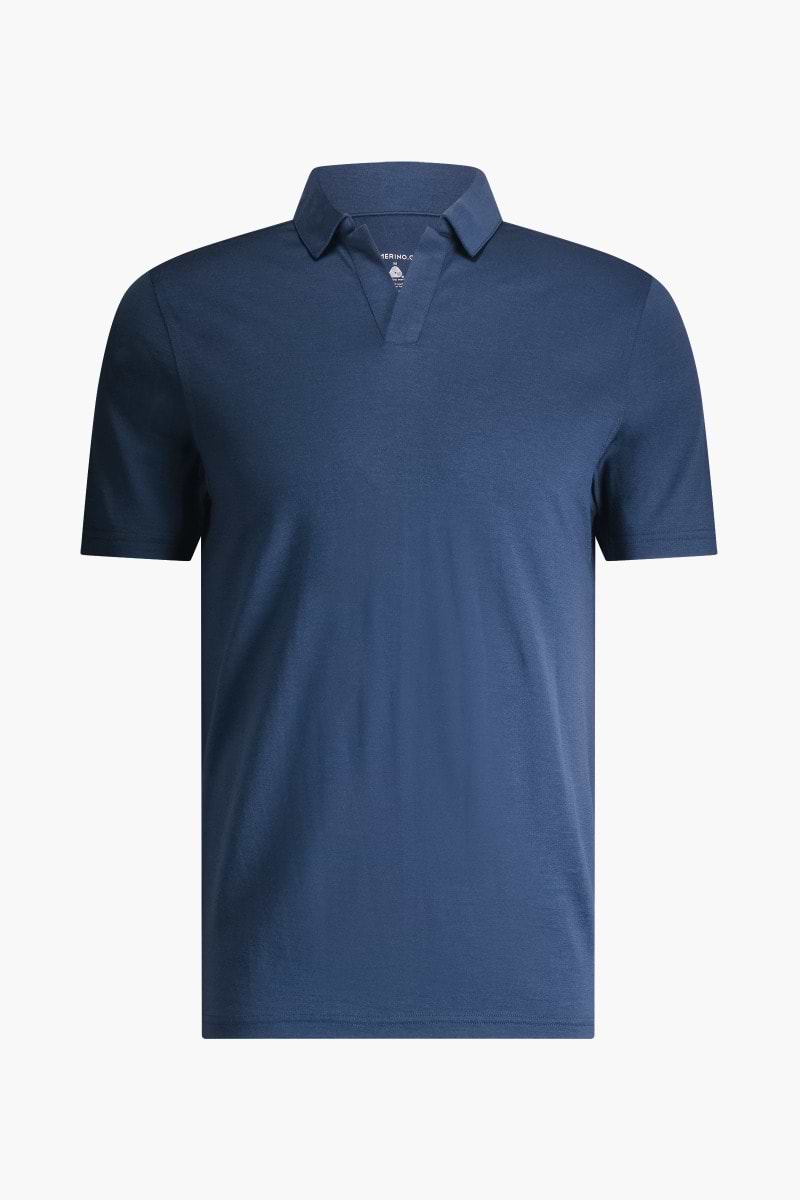 Shirt Polo Short Sleeve No Buttons Noordzee