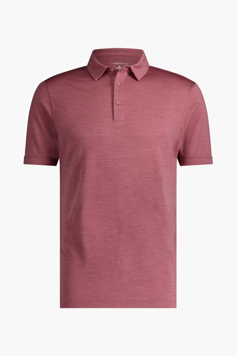 Shirt Polo Short Sleeve Peruvian Pink