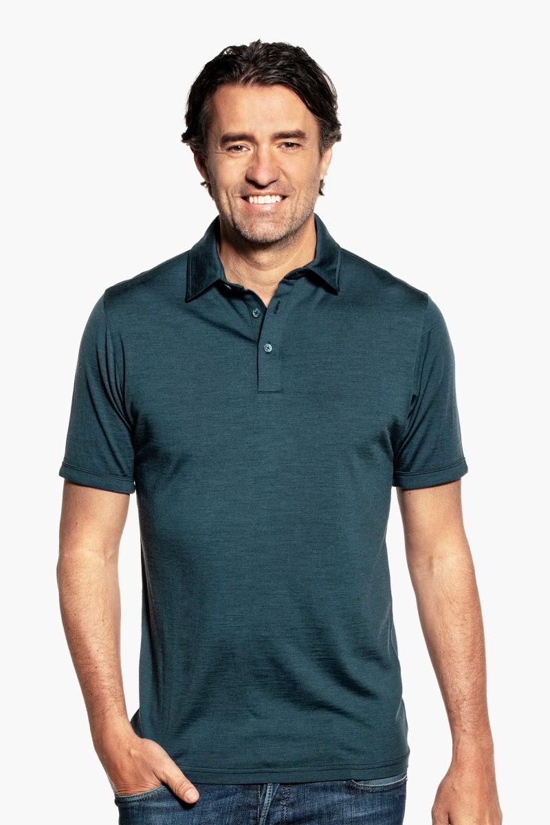 Joe Shirt Polo Short Sleeve Proud Peacock