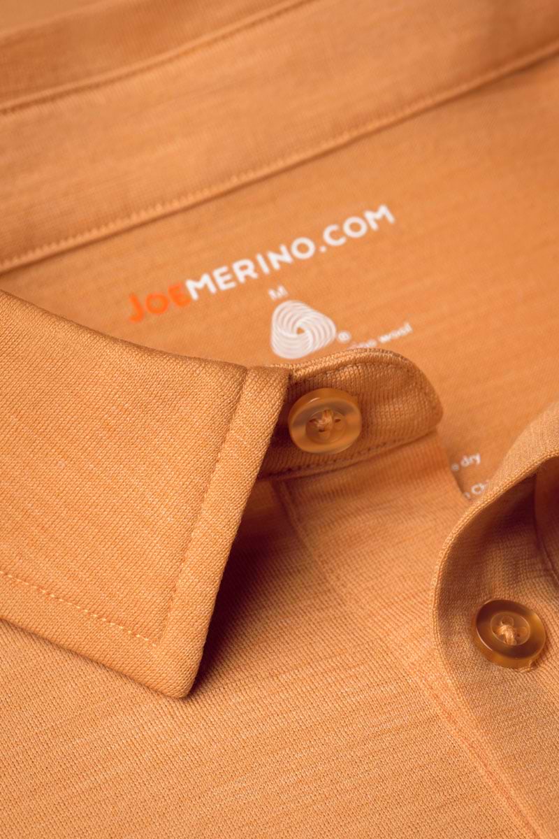Shirt Polo Short Sleeve Wild Peach
