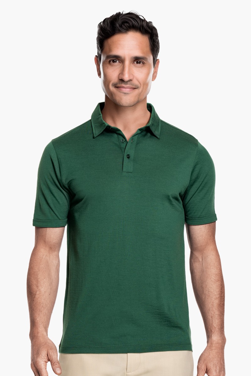 Shirt Polo Short Sleeve Matchpoint Green