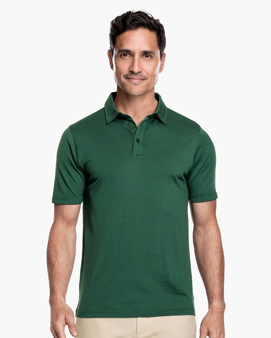 Shirt Polo Short Sleeve Matchpoint Green