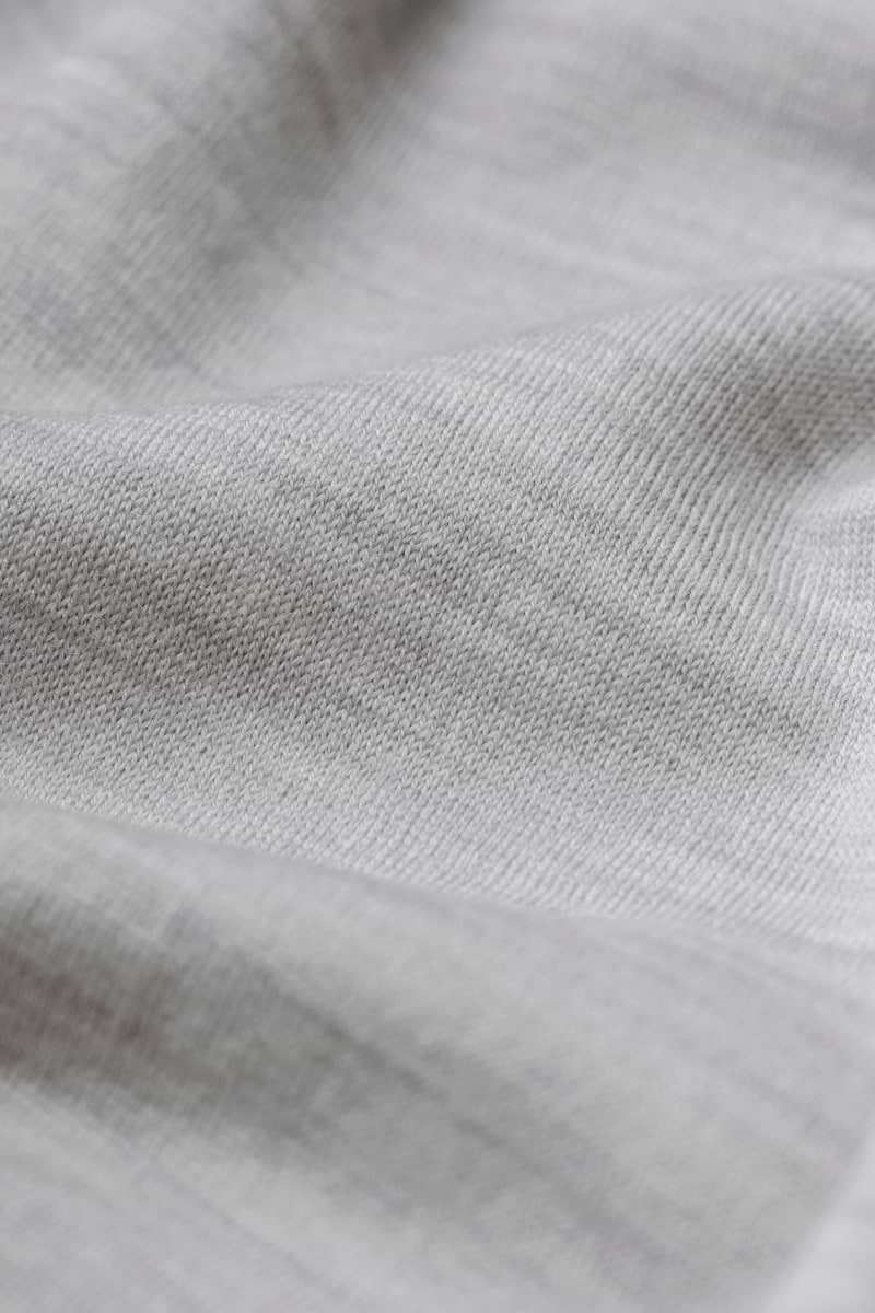 Shirt Polo Short Sleeve No Buttons Limestone Grey - Hover