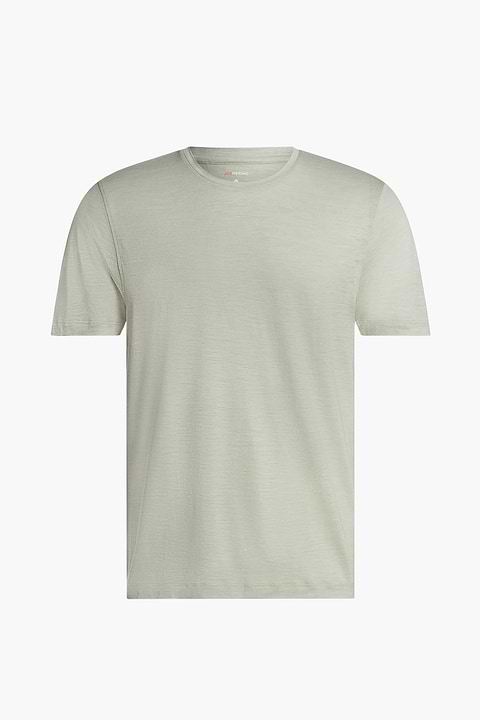 Shirt Round Neck Wool Ramie Lemon Juice - Base Image