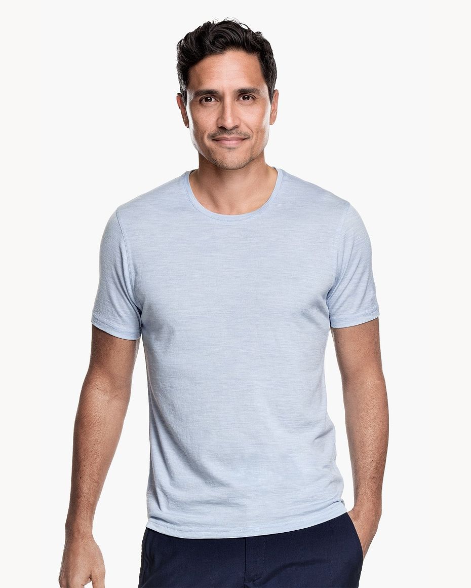 Joe Shirt Round Neck Blue Argentina