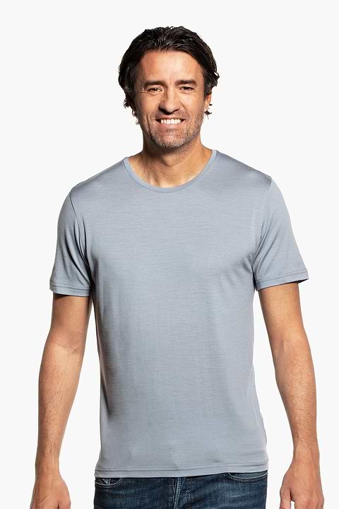Joe Shirt Round Neck Early Sky - Base Image