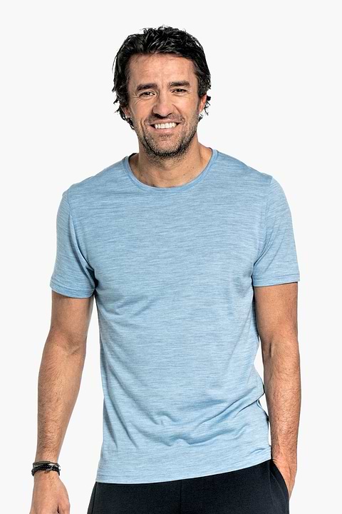 Joe Shirt Round Neck Glacier Blue - Base Image