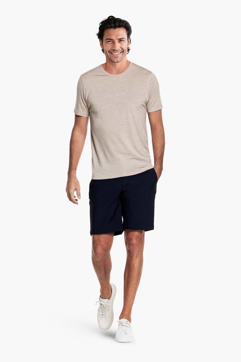 Joe Shirt Round Neck Limestone Beige