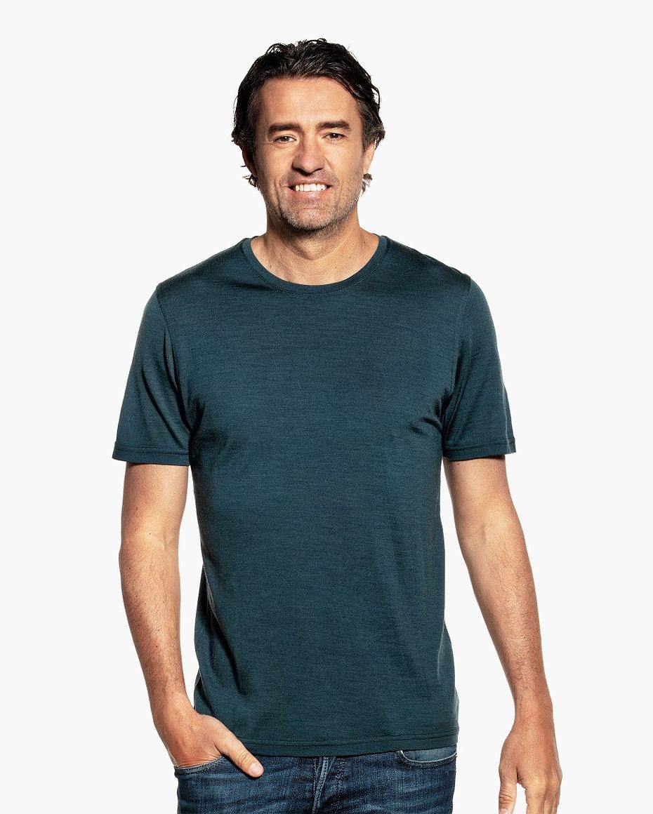 Joe Shirt Round Neck Proud Peacock
