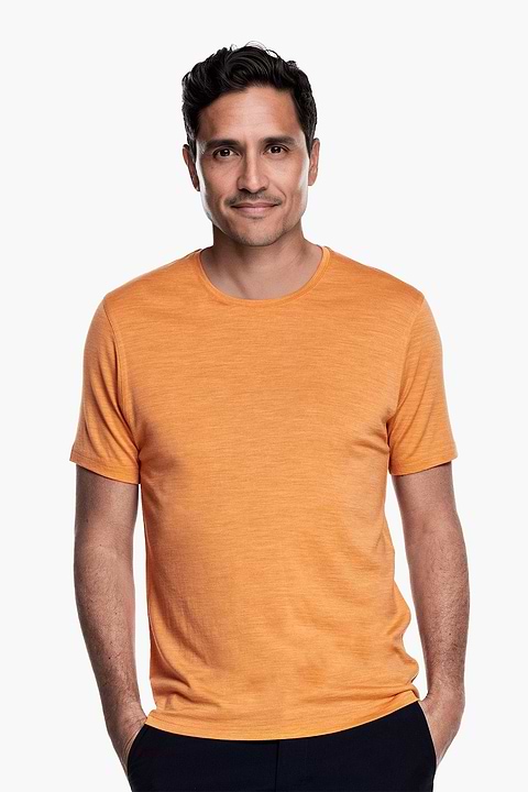 Joe Shirt Round Neck Wild Peach - Base Image
