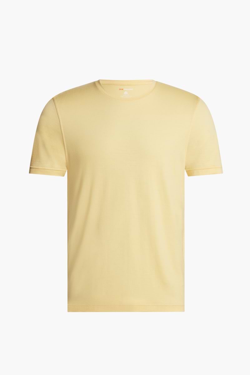 Joe Shirt Round Neck Dusty Yellow