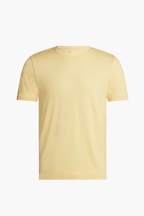 Joe Shirt Round Neck Dusty Yellow - Base Image