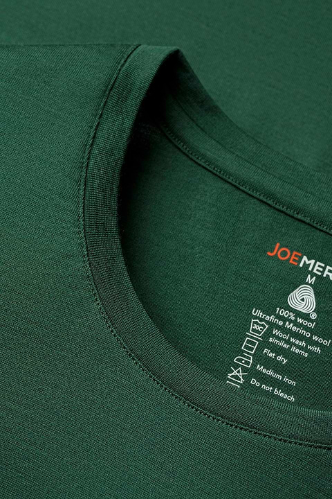 Joe Shirt Round Neck Matchpoint Green - Base Image