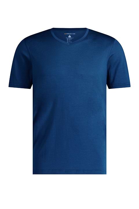 Joe Shirt V-neck Bright Blue - Base Image