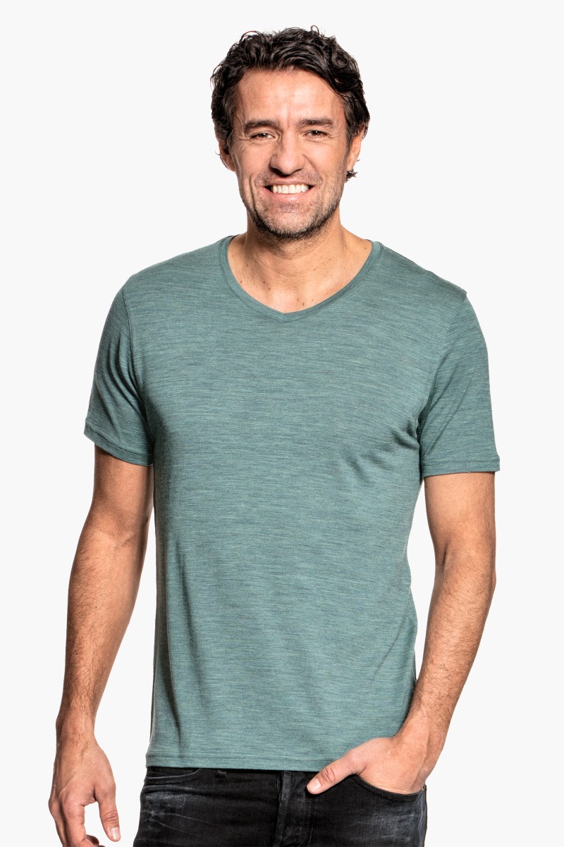 Joe Shirt V-neck Cloud Forest