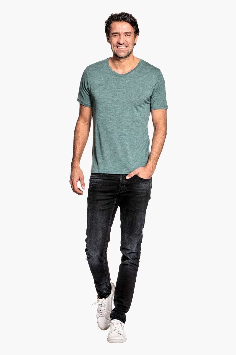 Joe Shirt V-neck Cloud Forest