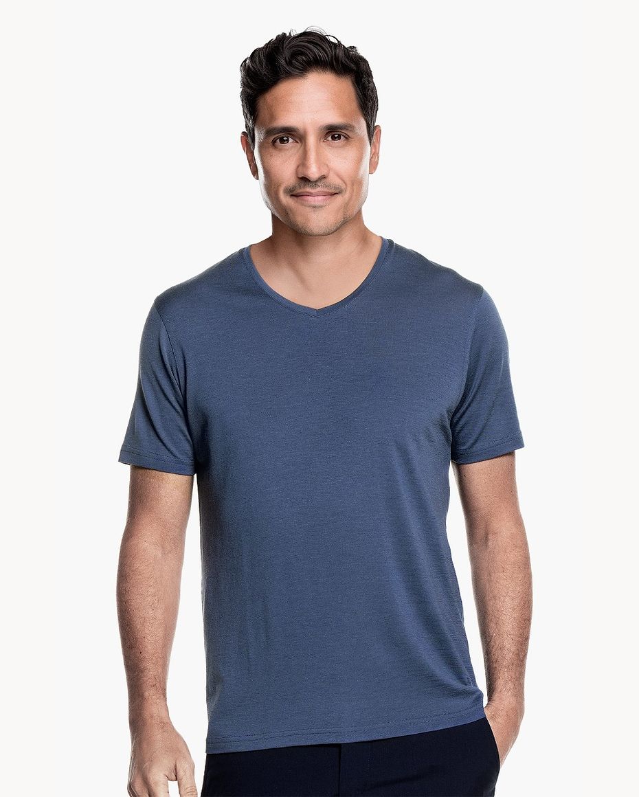 Shirt V-Neck Noordzee