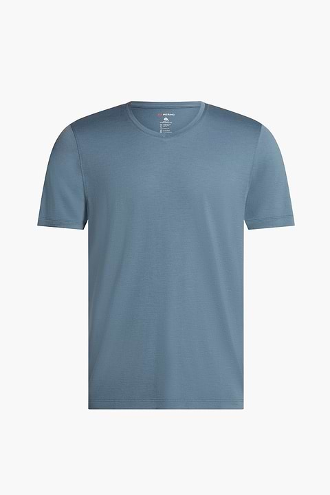 Shirt V-Neck Parachute Blue - Base Image