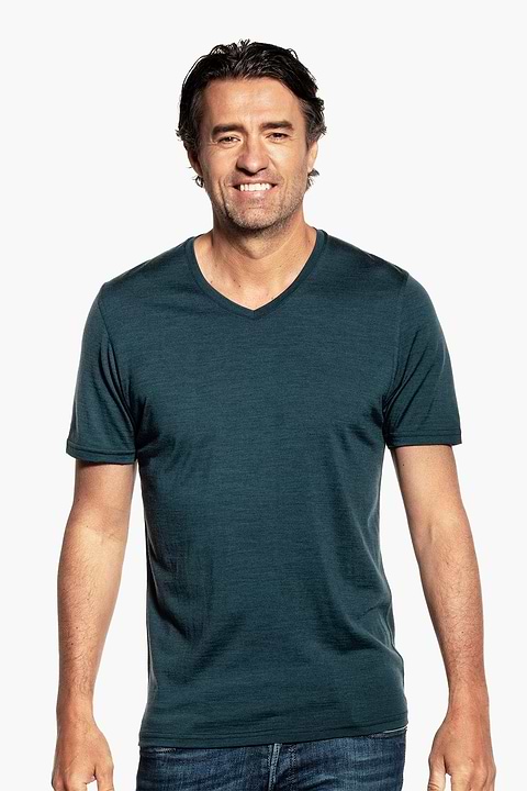Joe Shirt V-neck Proud Peacock - Base Image