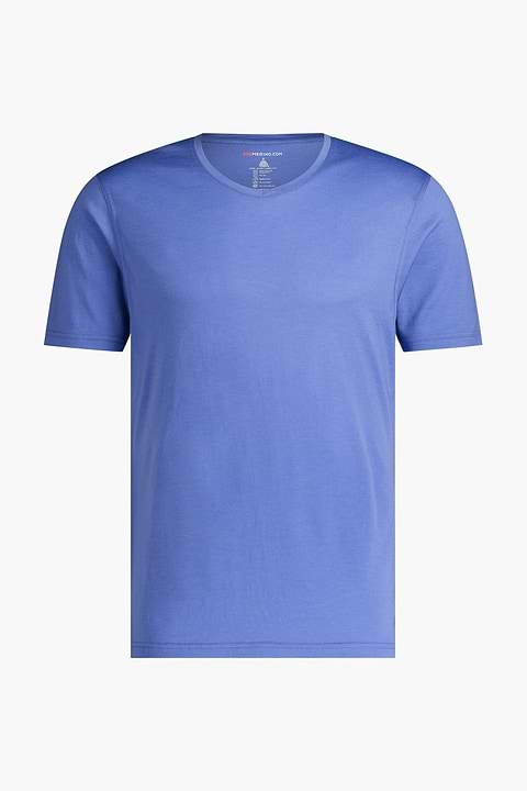 Shirt V-Neck Valencia Blue - Base Image