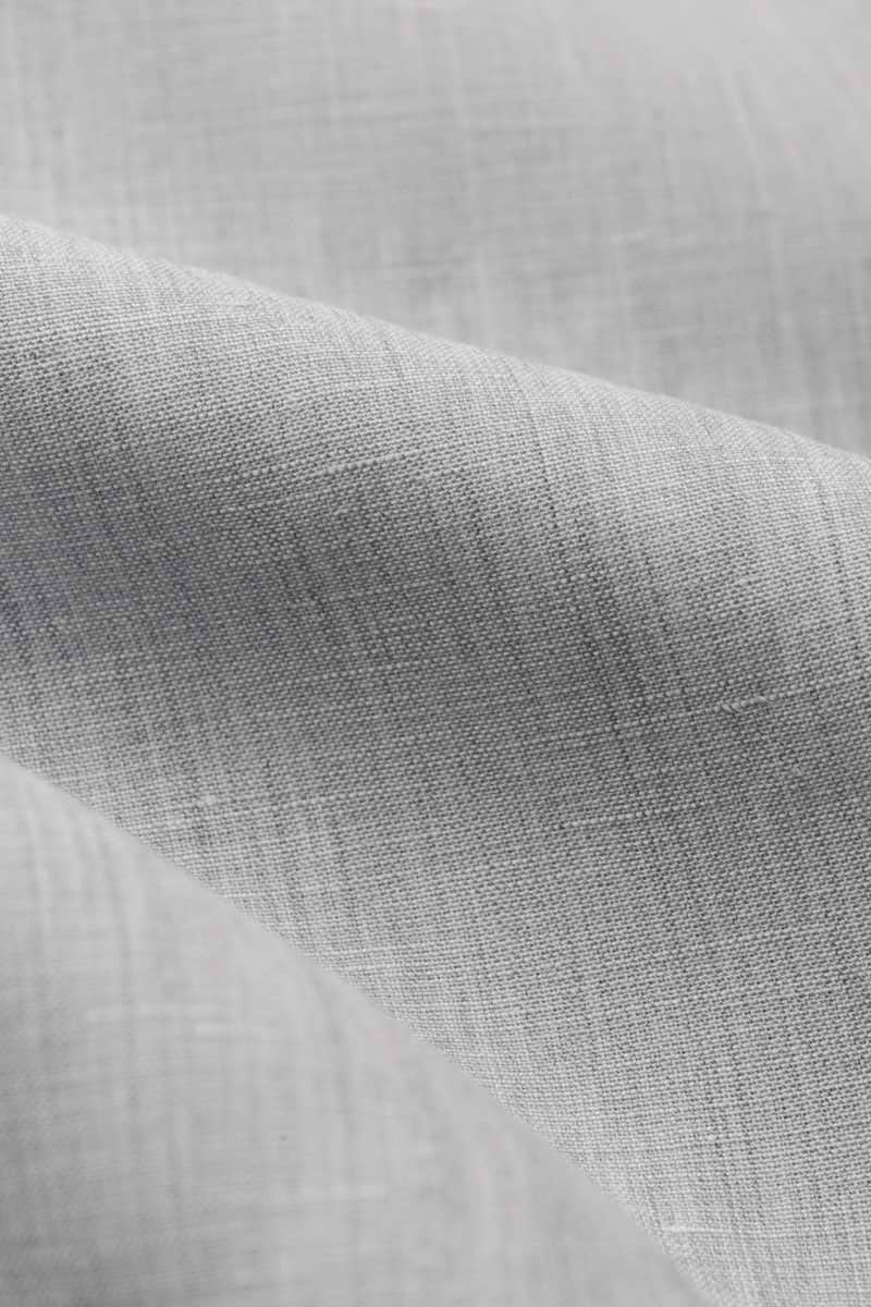 Wool Linen Shirt Stone Grey