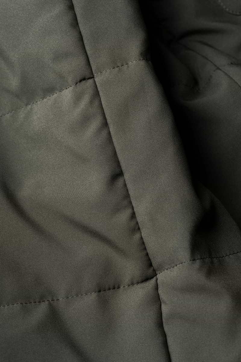 Parka Short Kaki Grey